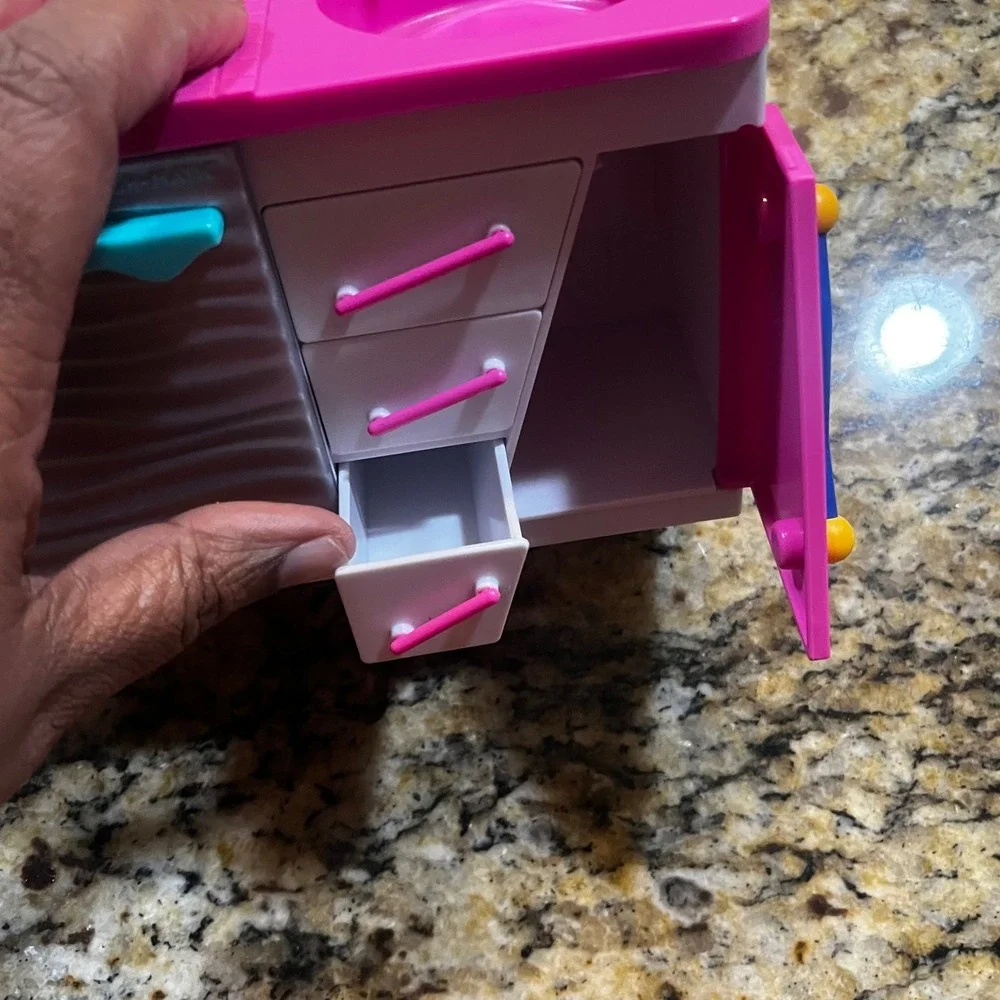 LOL SURPRISE OMG‎ Kitchen DOLL HOUSE Replacement CABINET SINK Coffee Maker